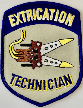 EXTRICATION TECHNICIAN PATCH - REFLECTIVE.